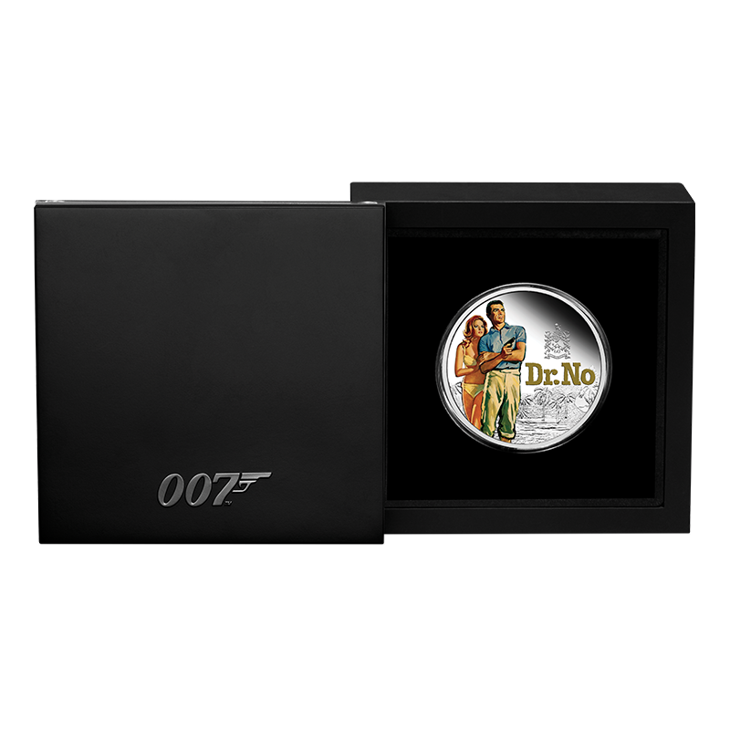 James Bond Dr. No - 2022 1 oz. Silver Proof Coloured Coin 4