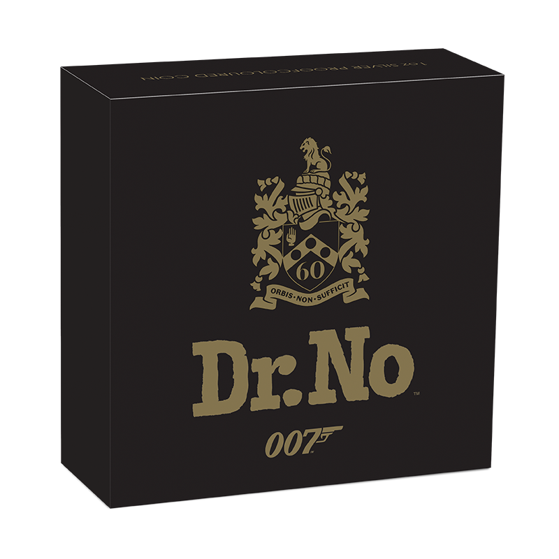 James Bond Dr. No - 2022 1 oz. Silver Proof Coloured Coin 5