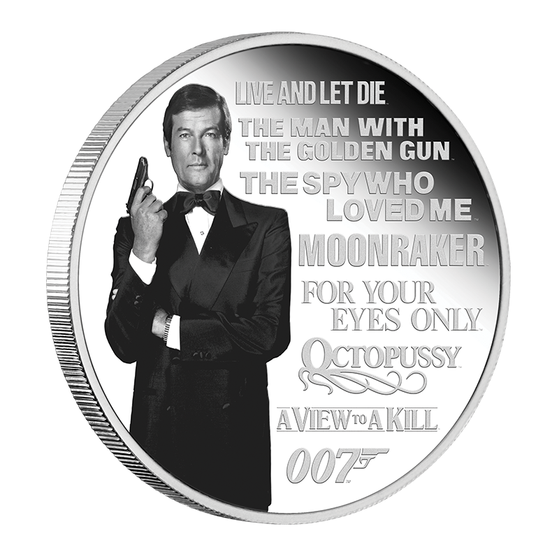 James Bond Legacy Series 2022- 2nd Issue 1 oz Silver Proof Coin 3