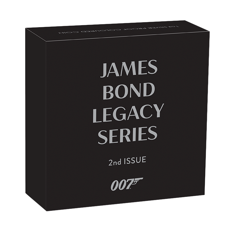 James Bond Legacy Series 2022- 2nd Issue 1 oz Silver Proof Coin 5